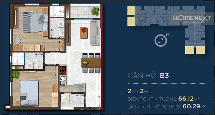 happu one 2 bedroom layout large