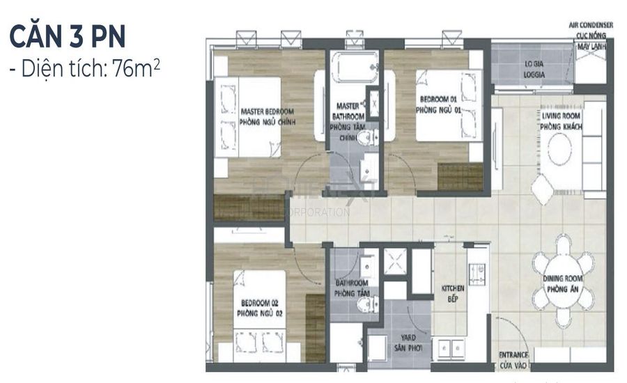anhome 3 bedroom