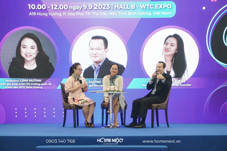 CEO HomeNext Corp làm keynote speaker tại WTC EXPO