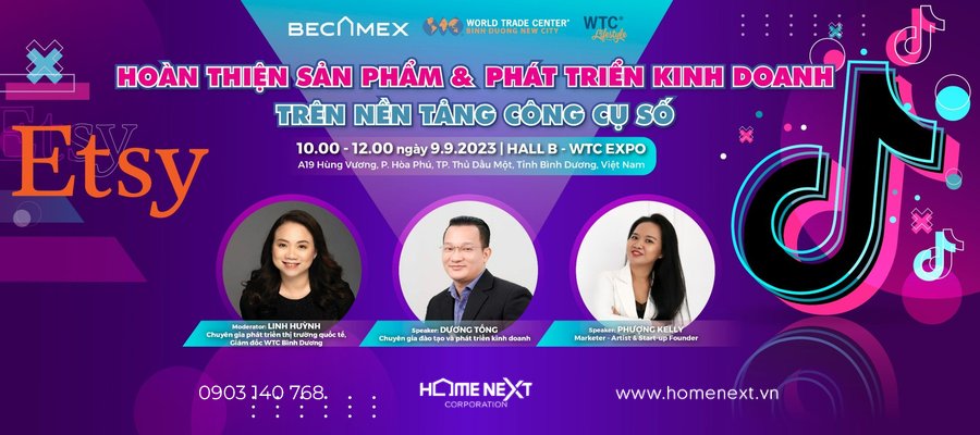 CEO HomeNext Corp làm keynote speaker tại WTC EXPO